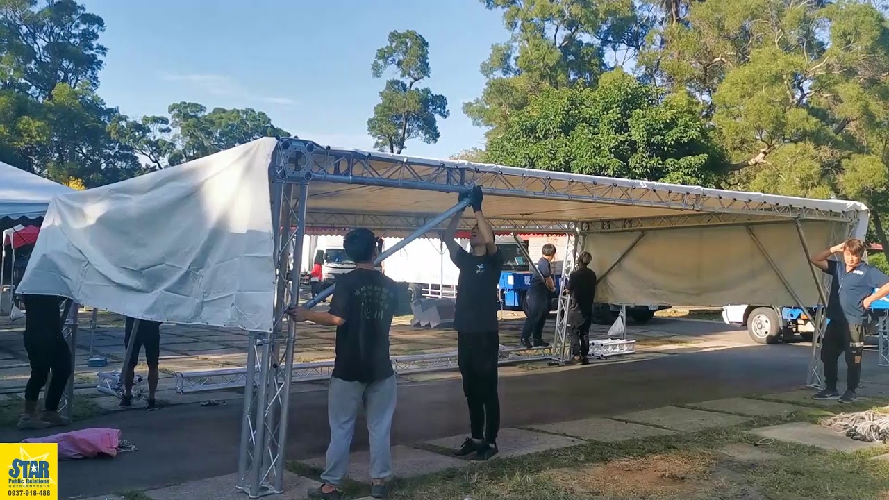 家庭日、園遊會、運動會...戶外活動 帳篷、舞台搭建│戶外活動 場地布置