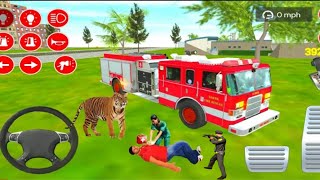 Real Fire Truck Driving Simulator #24 - Fire Fighting Game - Android Gameplay screenshot 4