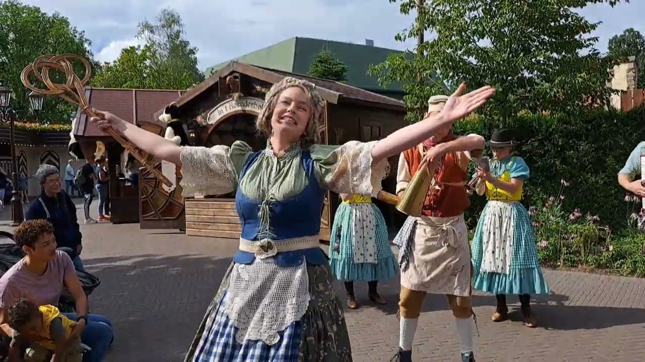 Anderberg Musikverein samen met Bakker Krümel en Frau Schmetterling 📣🎺🪗📯🎶. 17-07-2023