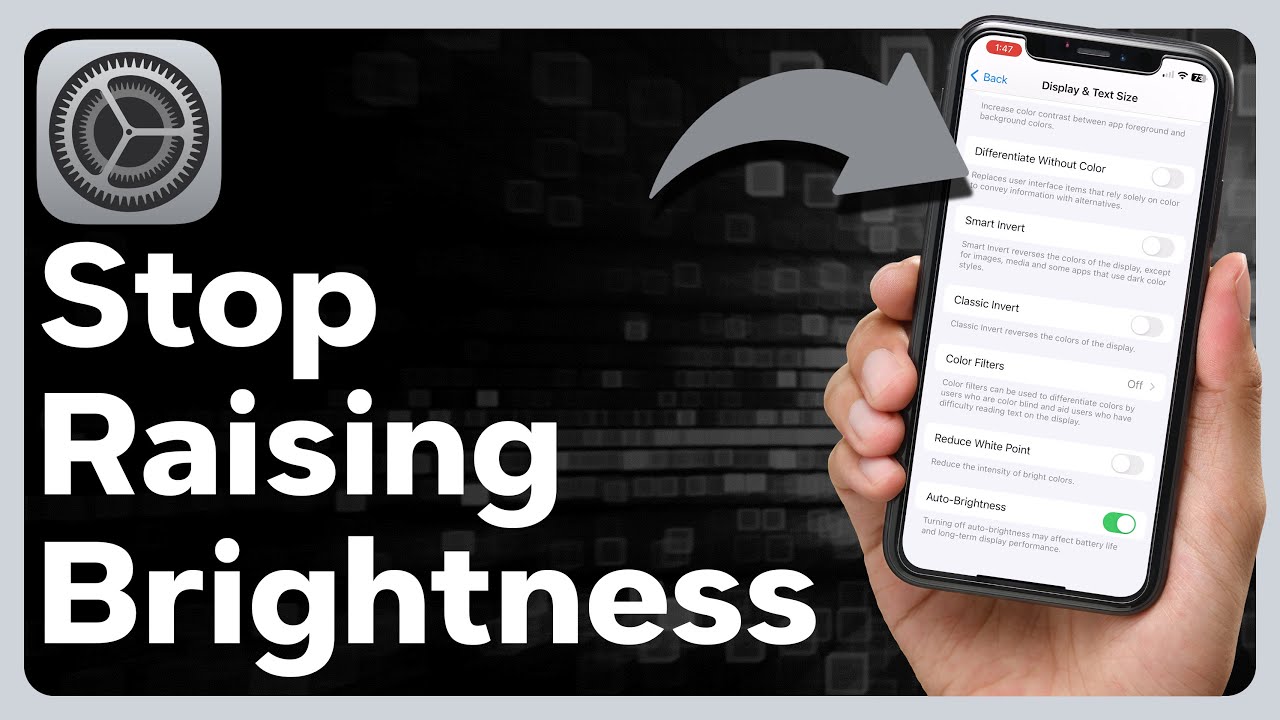 How To Stop iPhone From Raising Brightness When Watching Videos