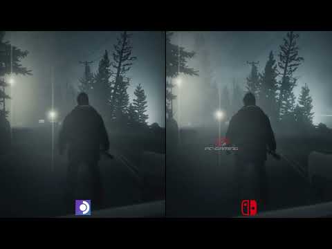 Steam Deck vs Nintendo Switch - Alan Wake Remastered