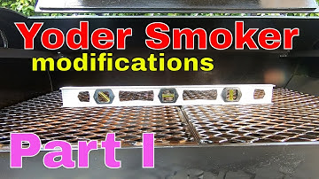 Do it yourself Yoder Loaded Wichita offset smoker modifications how-to
