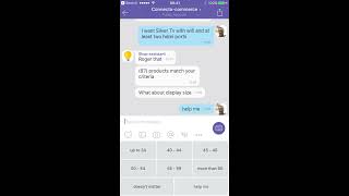 Connecto.ai Commerce Bot for Viber Demo screenshot 5