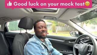 Student Shows How To PASS G2 MOCK DRIVING TEST(Three point turn & uphill parking )#g2test #lesson