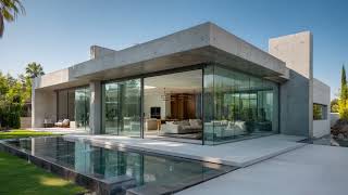Inside a Perfect Modern Minimalist Dream House | Architecture Meets Simplicity