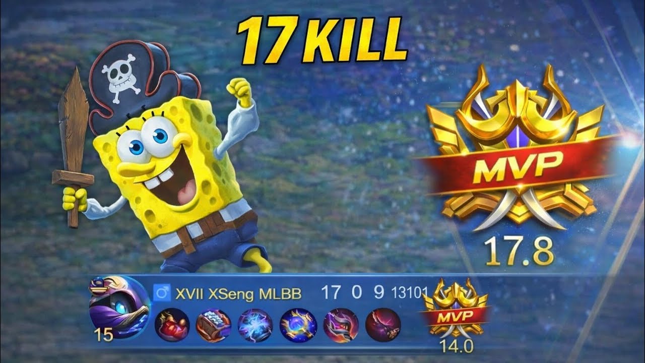 Cyclops 17 Kills MVP 😱 Absolute Domination | MLBB