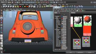 Creating A Stylized Car In Maya, The Complete Workflow - Part 7-4