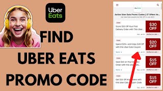 Uber Eats Promo Codes - How To Get Uber Eats Free Food Coupon Code 2024
