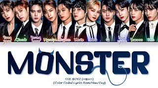 [KINGDOM] ♬ Monster (Stormborn) - 더보이즈 (THE BOYZ) || Color Coded Lyrics