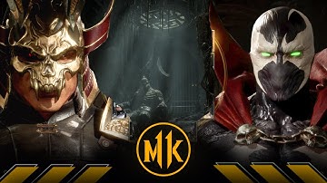 Mortal Kombat 11 - Shao Kahn Vs Spawn (VERY HARD)