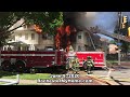 Three Alarm Fire on Monroe and Rosedale in Rochester, NY
