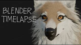 Wolf Commission | Blender Timelapse