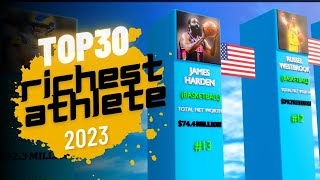 Top 30 Athletes in the world 2023 | richest athletes in the world