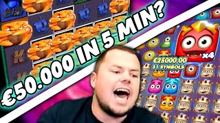 How to Win €50.000 on Slots in 5 Minutes (WORLD RECORD) screenshot 5