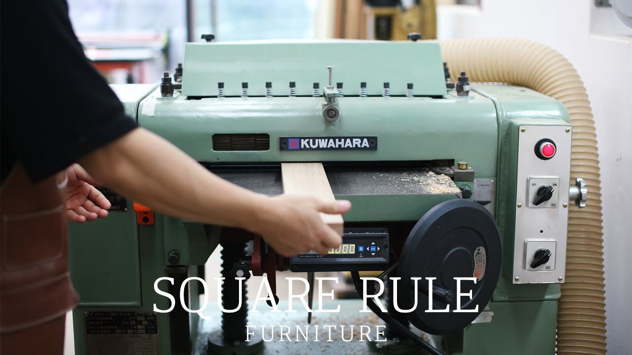 SQUARERULE FURNITURE  - Kuwahara Helical Planer