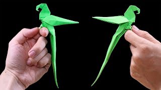 Hard Origami  How to make Origami Parrot  Can you make it ?