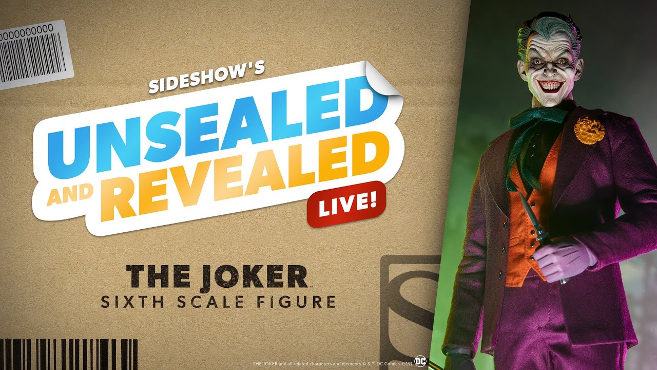 The Joker Sixth Scale Figure - Unsealed and Revealed