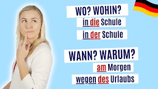 Grammatik einfach erklärt: Adverbiale - Deutsch lernen B1/B2