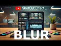 Shotcut Blur Effect