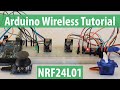 Arduino Wireless Communication – NRF24L01 Tutorial