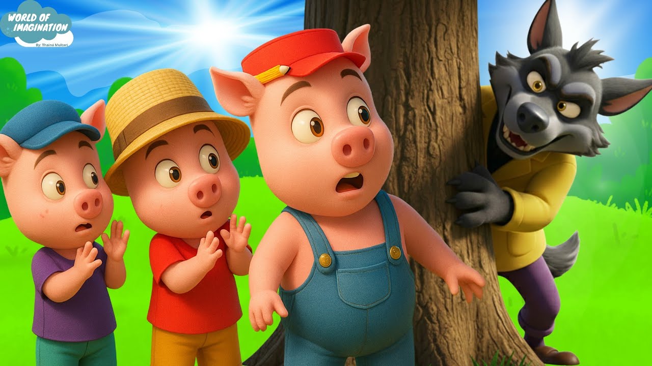 The Three Little Pigs and the Big Bad Wolf - Fairy tales and Bedtime ...