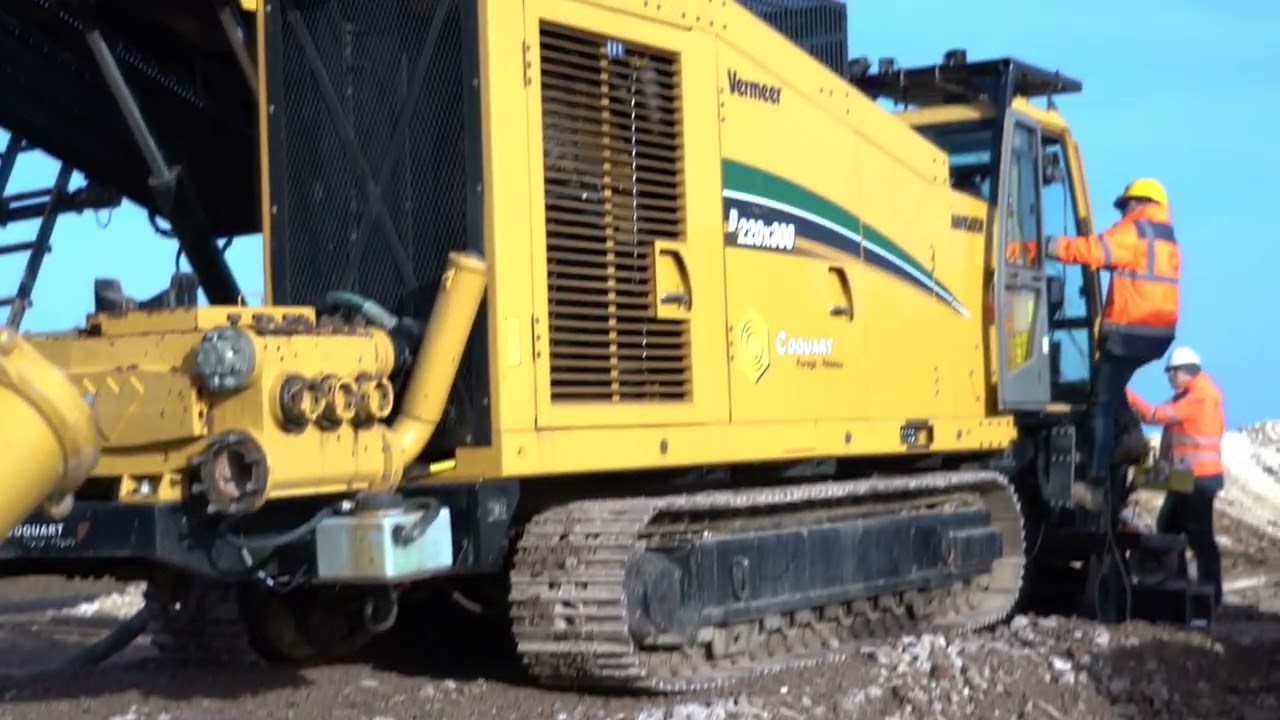 FRANCHISSEMENT DU FUTUR CANAL SEINE NORD EUROPE - FORAGE DIRIGE DN300 - TRAPIL