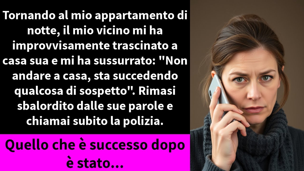 Una sera il mio vicino mi ha detto che aveva visto qualcuno entrare nel mio appartamento. Dentro ho trovato una borsa che non era mia: un regalo di mia madre, che non viveva nemmeno nella mia...