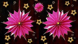 Christmas Star/Paper Star Making/Paper Crafts/Arvi  Best  Art