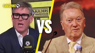 WILL THERE BE AN ATMOSPHERE? 👀 Simon Jordan & Frank Warren CLASH over Saudi atmosphere! | talkSPORT