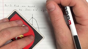 Calculus BC AP - Area Between Two Curves (In Terms of X)