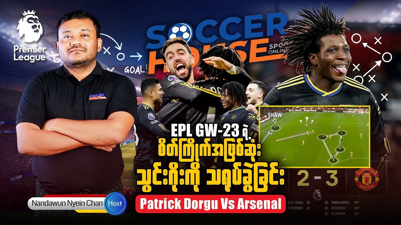⚽ EPL GW-23 ရဲ့ စိတ်ကြိုက်အဖြစ်ဆုံးသွင်းဂိုးကို သရုပ်ခွဲခြင်း | Patrick Dorgu Vs Arsenal