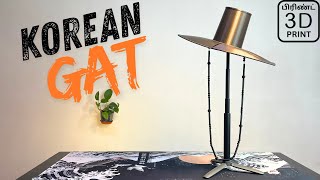 3D Printed the Korean Gat from K-Pop Demon Hunters (Your Idol Hat!)