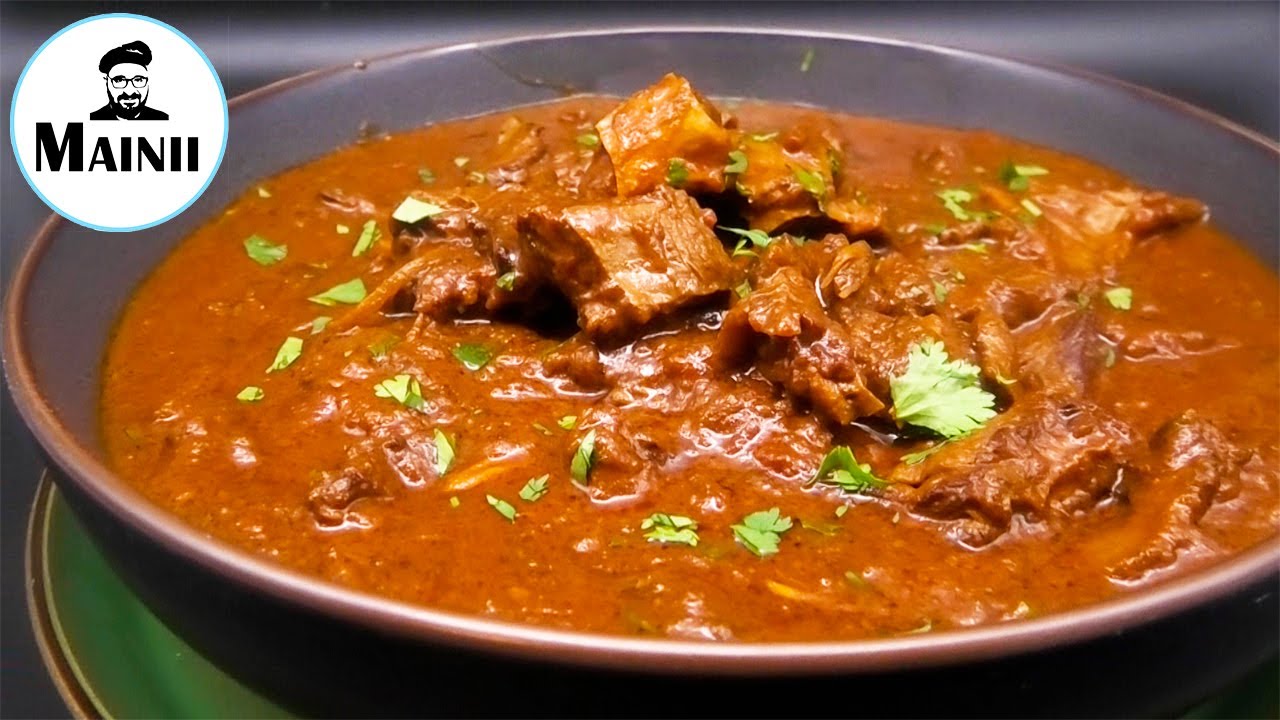 Indisches Lammcurry mit Tomaten-Curry-Soße / Mutton Curry Recipe - YouTube