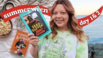 islands & hauntings 👻 Summerween Day 1 + 2 READING VLOG