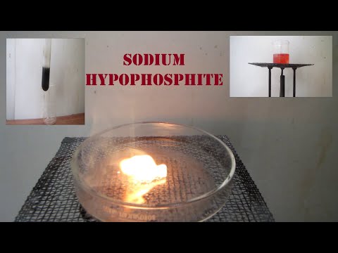 Preparation & Properties of Sodium hypophosphite