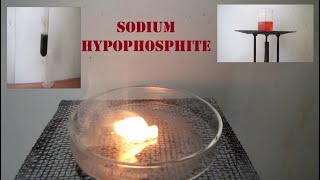 Preparation & Properties of Sodium hypophosphite