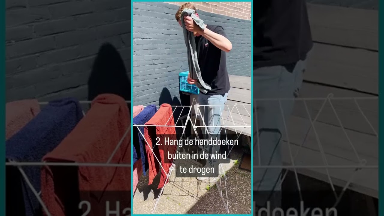 Donzige handdoeken zonder droger 🐣