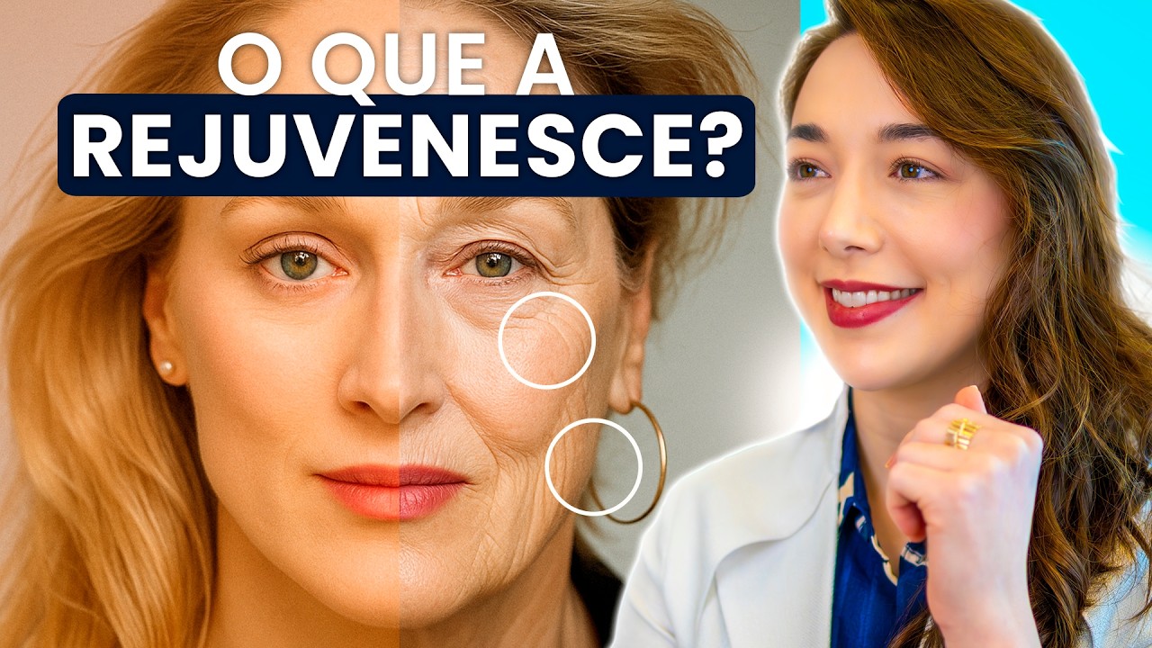Como PARECER mais JOVEM do que realmente é? | Dermatologista explica os segredos!