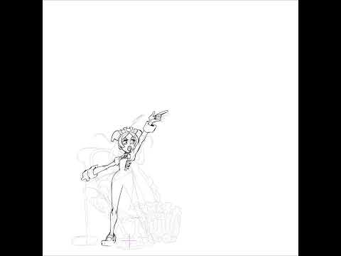 Skullgirls - Marie Animation WIP - Giant Skeleton Fist