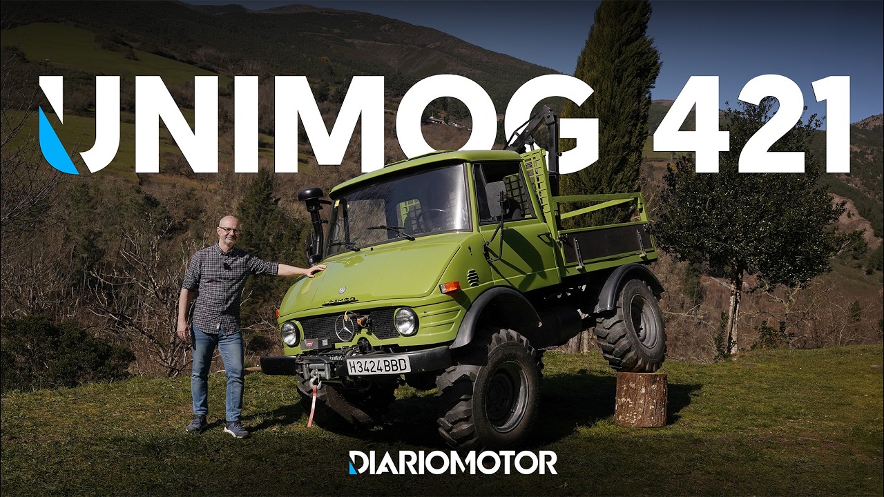 Prueba Mercedes Unimog Serie 421: el genial tractor, camión y estación de trabajo 