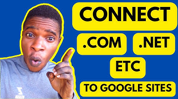 How to connect custom domain with google sites - Full tutorial