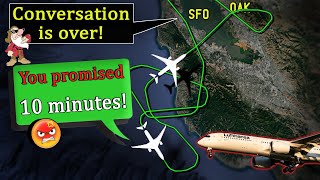 'I can't have this conversation with you' | PILOT GETS FRUSTRATED after Long Delays!