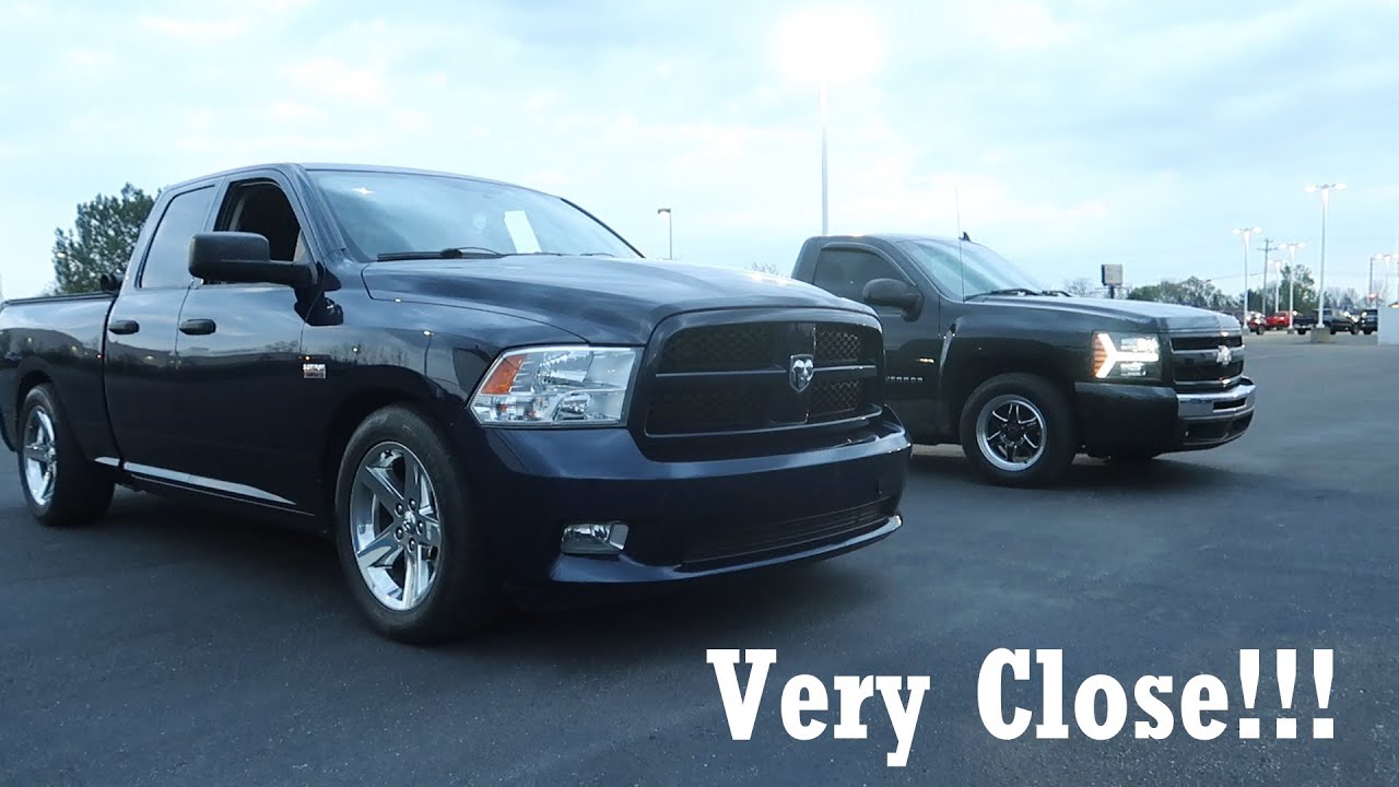 Cammed Silverado VS Cammed Ram YouTube