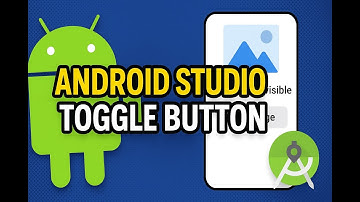 14. Hoe de wisselknop in Android Studio te gebruiken | Voorbeeld van het weergeven en verbergen v...