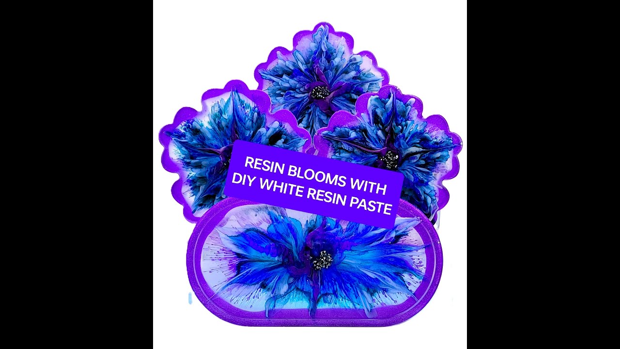 129-Resin Blooms Using DIY Pasteand Artko Resin