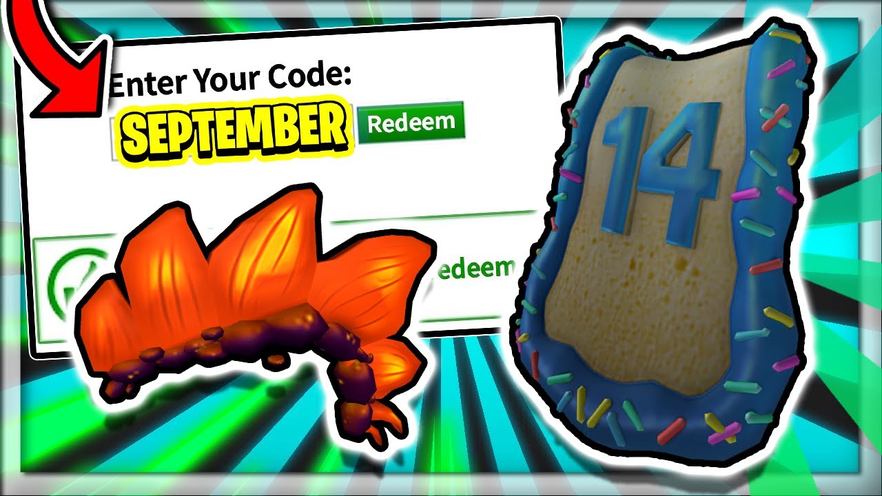 (SEPTEMBER 2020) ALL *10* ROBLOX PROMO CODES!