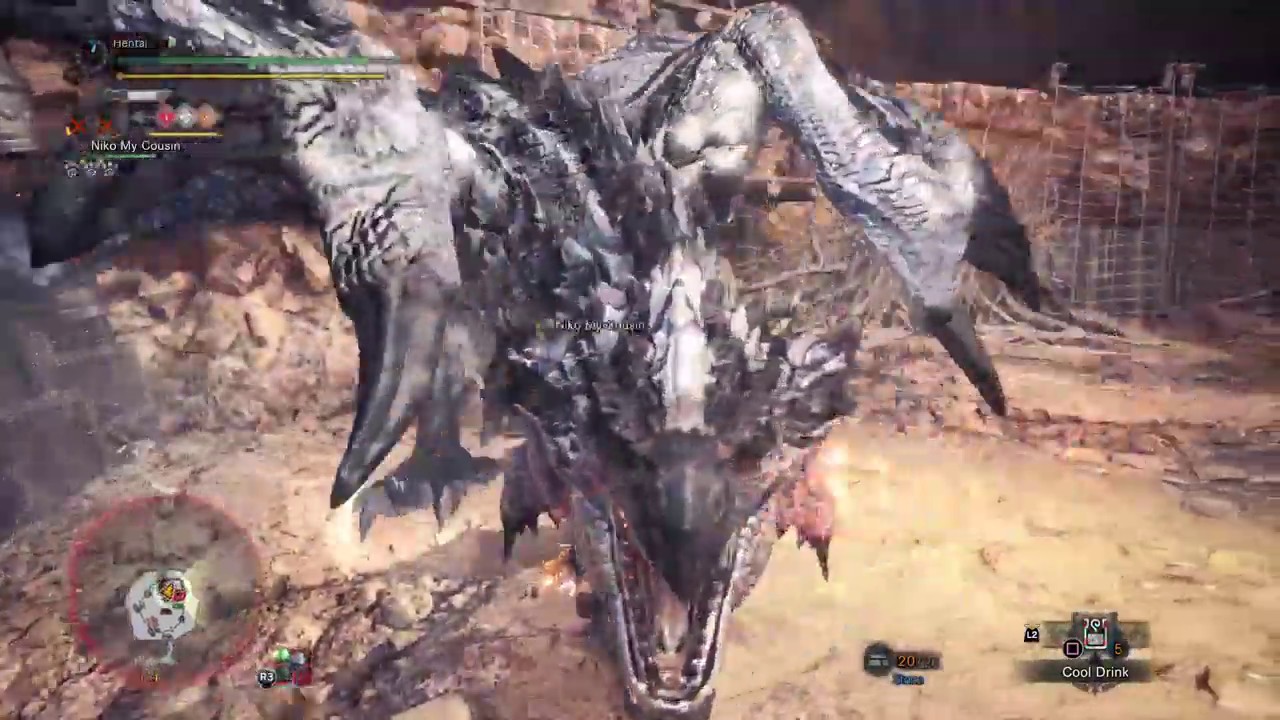 MHWI Silver Rathalos Insect Glaive Solo YouTube