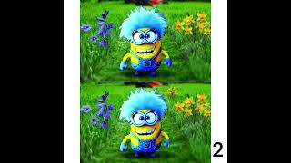 Only 1% can Spot all FOUR Differences... #minions