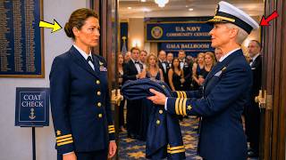 Coat Check's That Way, Sweetheart, A Captain Smirked At The Naval Gala—Then The Room Stood For Me