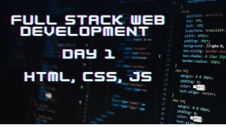 Eschool -Full Stack web dev | Day 1